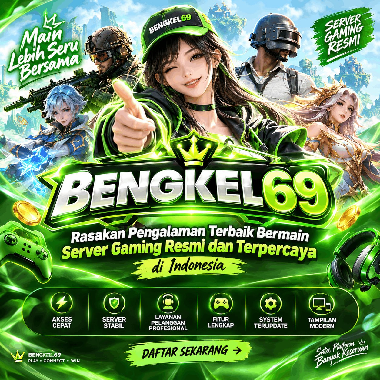 BENGKEL69: Rasakan Pengalaman Terbaik Bermain Server Gaming Resmi dan Terpercaya di Indonesia